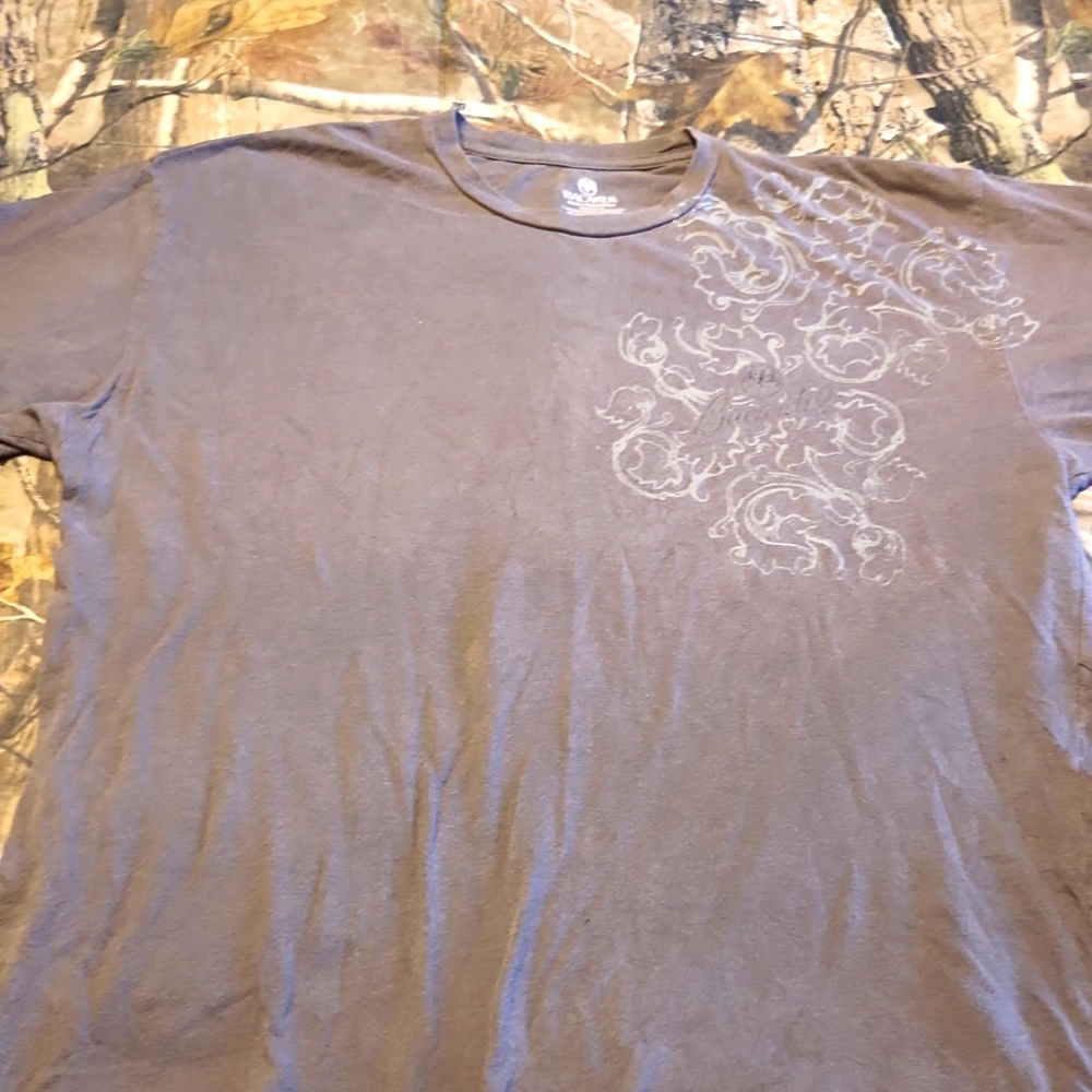 Bacardi tshirt grey size lg